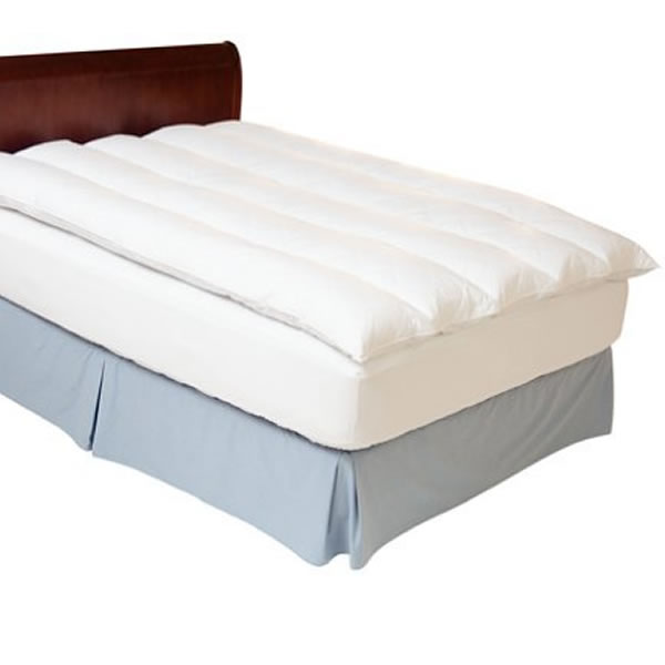 Quilted Top with Baffled Channel FeatherBeds