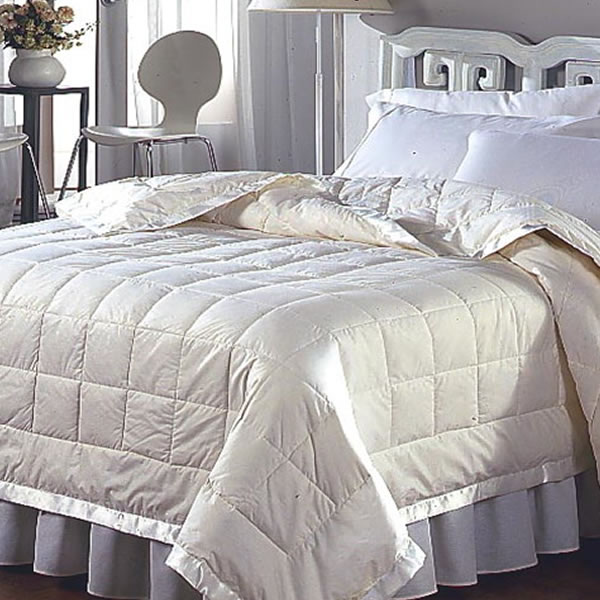 Down Filled Blankets with 2” satin binding